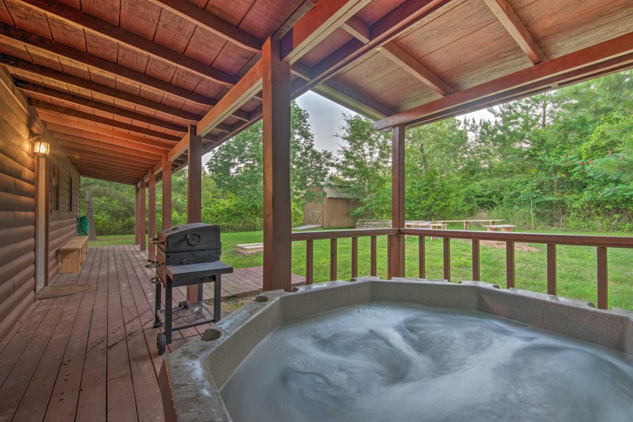 Broken Bow Starlight Cabin With Private Hot Tub! Extérieur photo